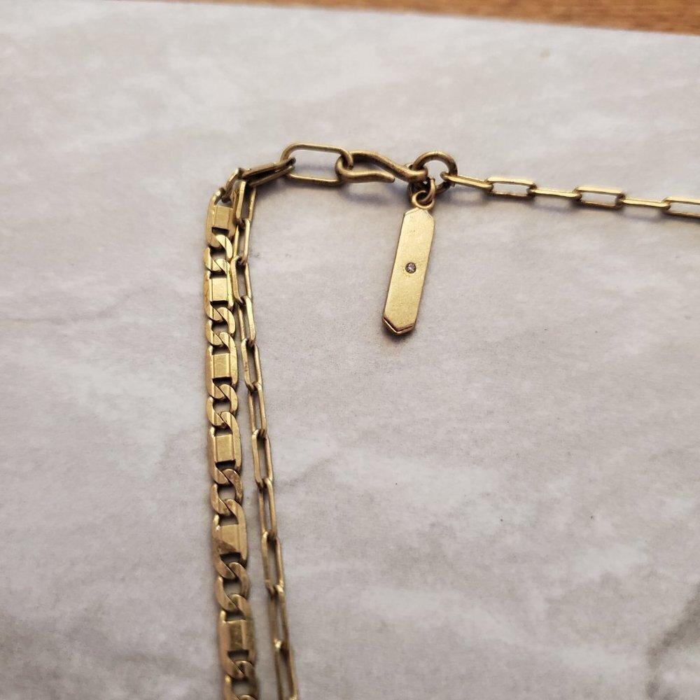 🦄 Stella and Dot Hammered Rhinestones Crystals Pave Unicorn Coin Pendant 🦄 - Picture 9 of 12